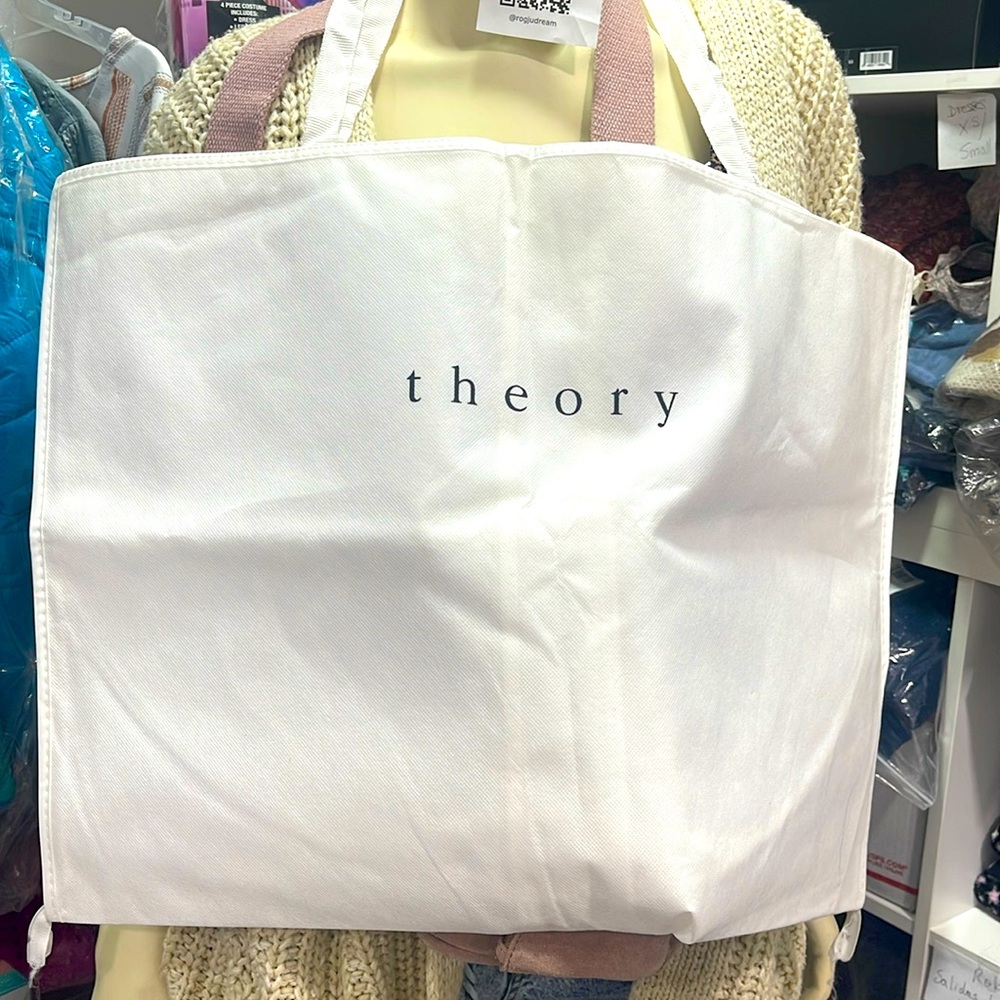 Theory Convertible Traveling Garment White Bag